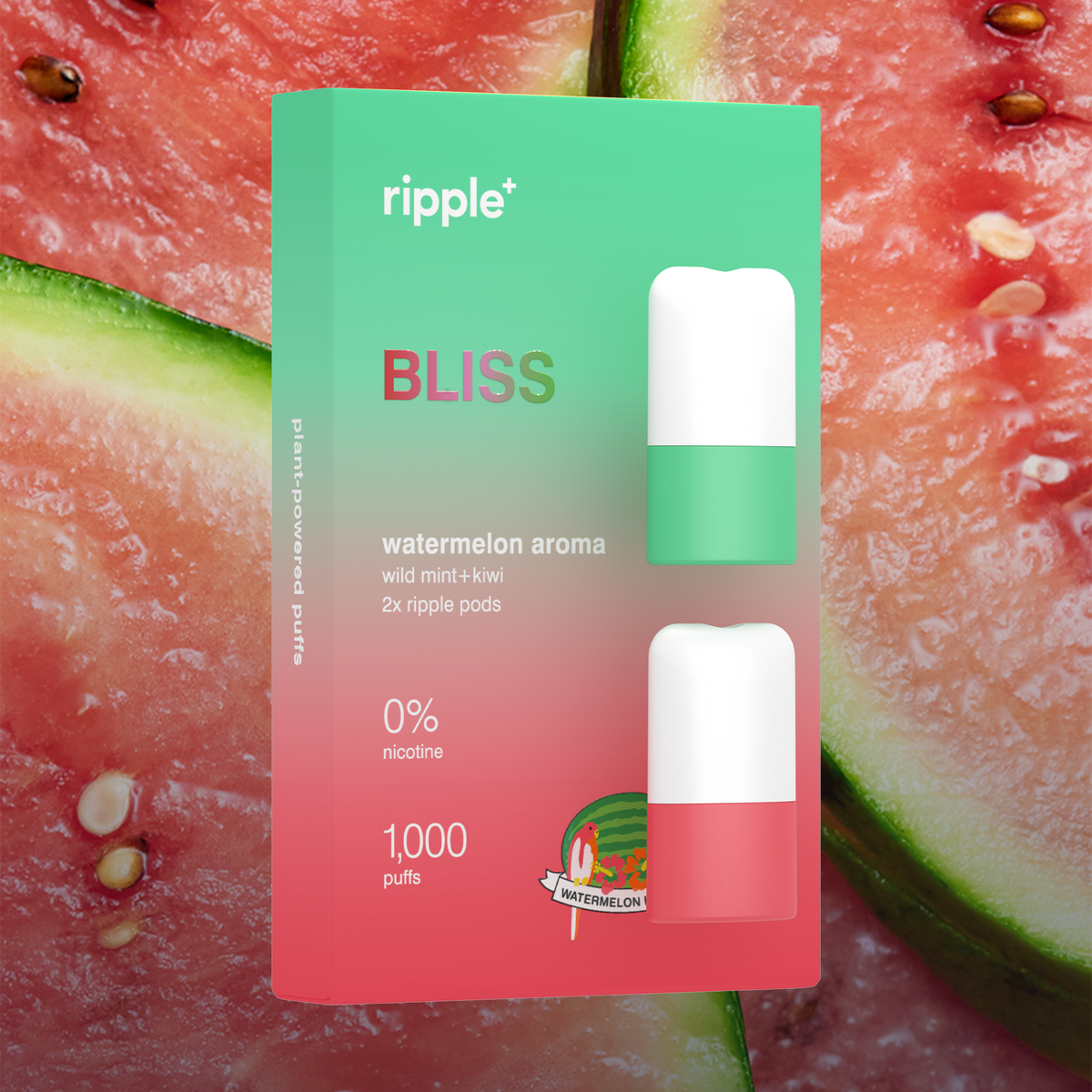 BLISS | Watermelon Aroma Diffuser | Rechargeable | Nicotine Free