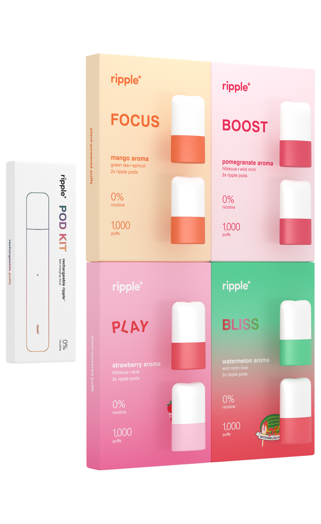 Ripple Plus Inhalers ZERO NICOTINE - PLANT POWERED – theripplestoreUSA