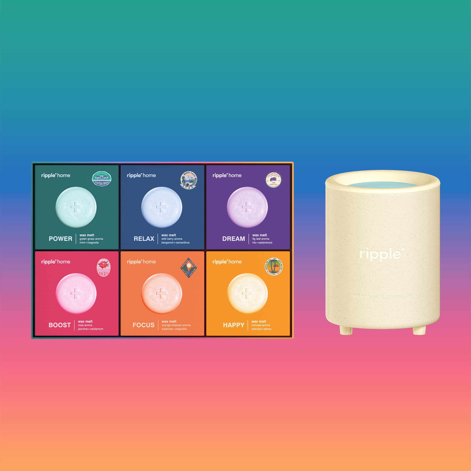 WAX WARMER SET