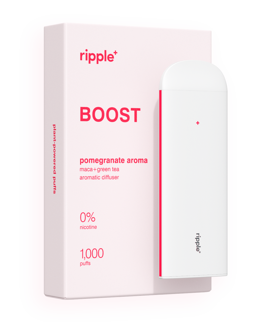 ripple⁺ BOOST aromatic diffuser - pomegranate aroma