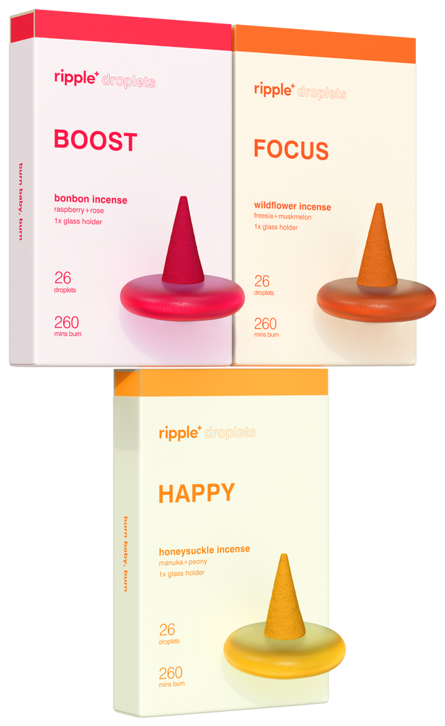 zero nicotine aroma diffusers & incense | aromatherapy the ripple⁺ way ...